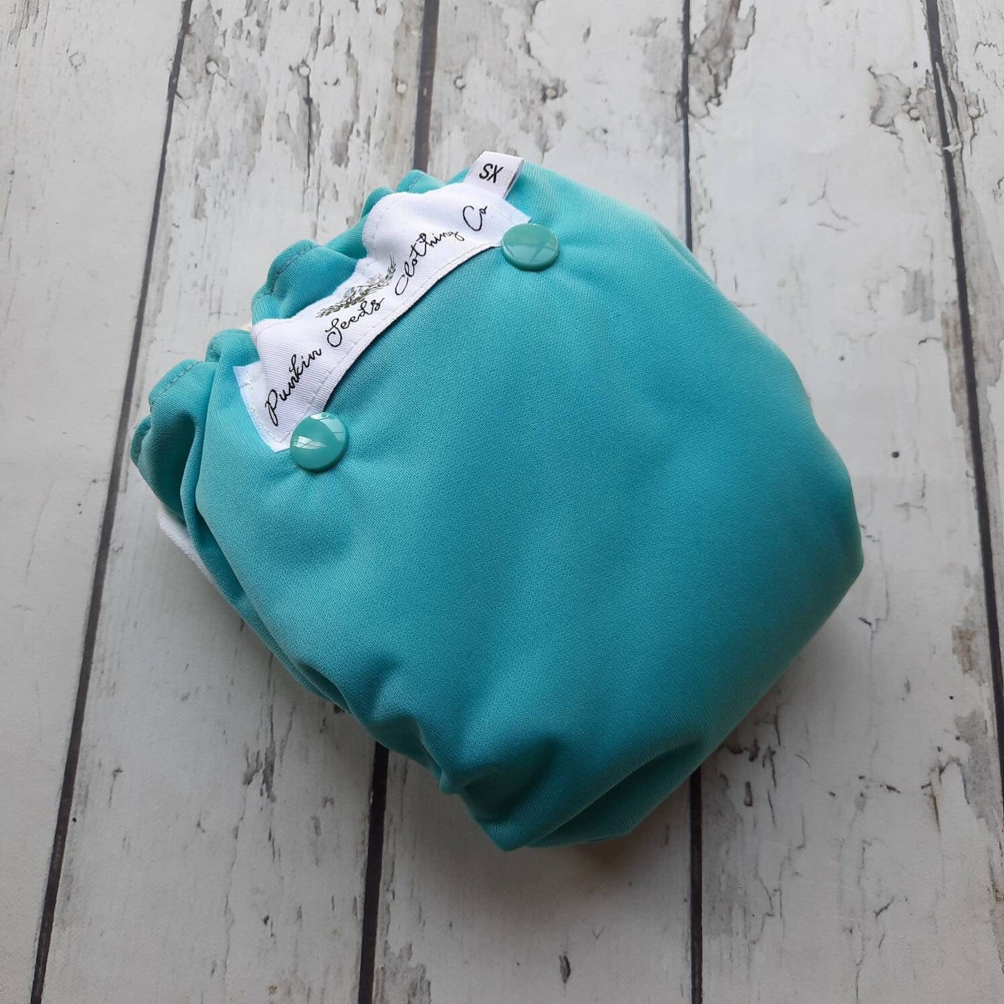 Organic Side Snap All in One Cloth Diaper Maui AIO PUL Sized