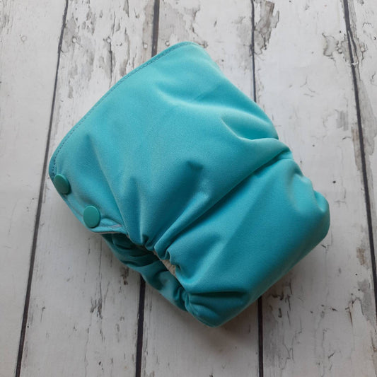 Organic Side Snap All in One Cloth Diaper Maui AIO PUL Sized