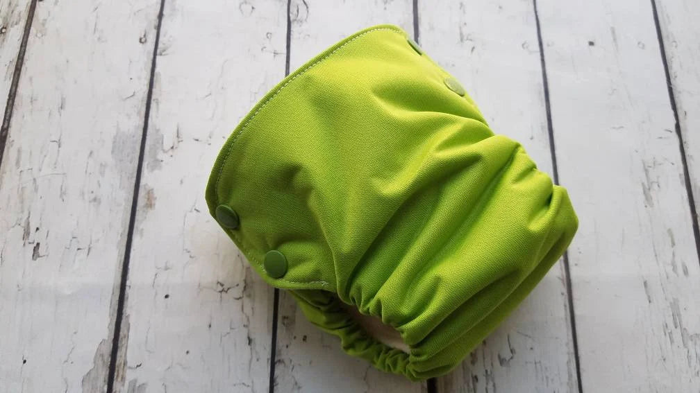 Organic Side Snap All in One Meadow AIO PUL Sized