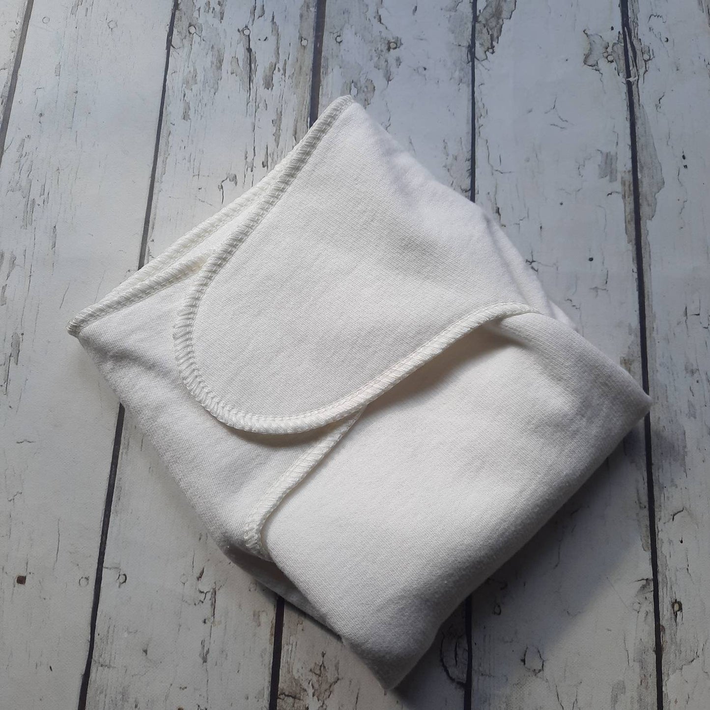 One Size Newborn Toddler Organic Bamboo/Hemp Winged Prefold Cloth Diaper Stretchy Preflat