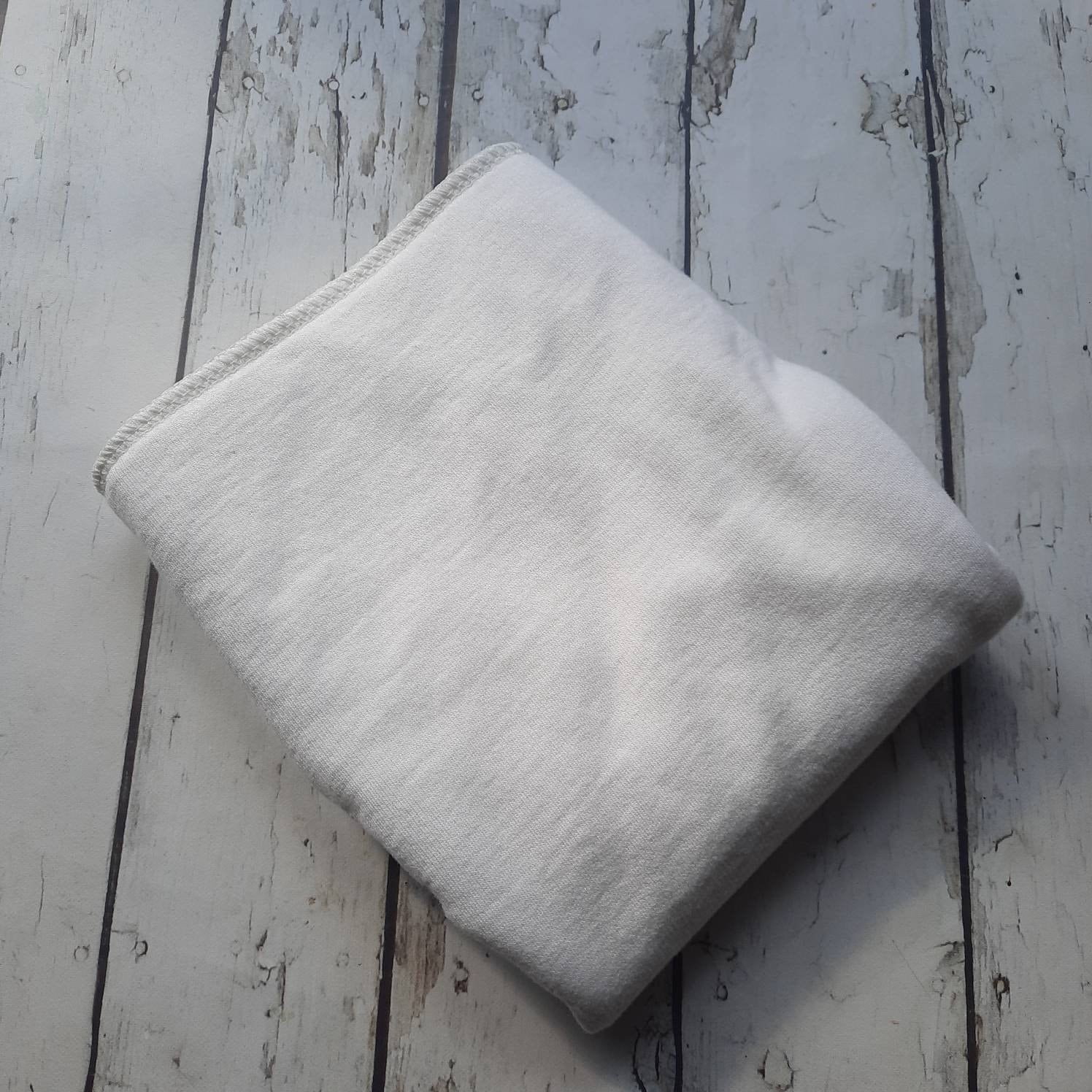 One Size Newborn Toddler Organic Bamboo/Hemp Winged Prefold Cloth Diaper Stretchy Preflat