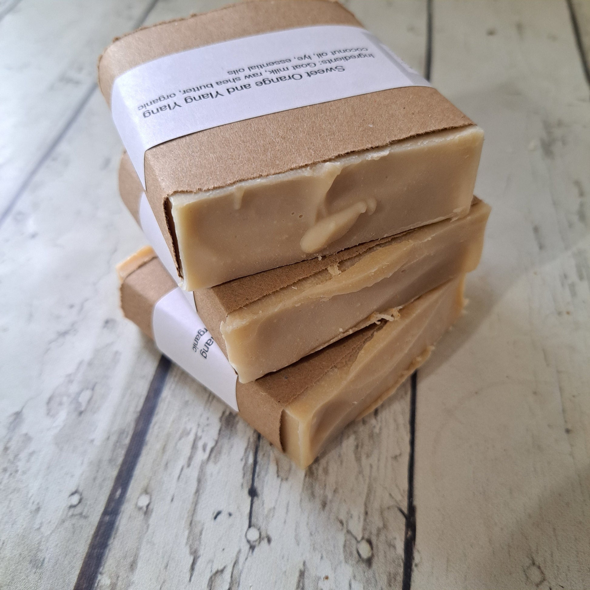 Handmade Goat Milk Soap Geranium Ylang Ylang