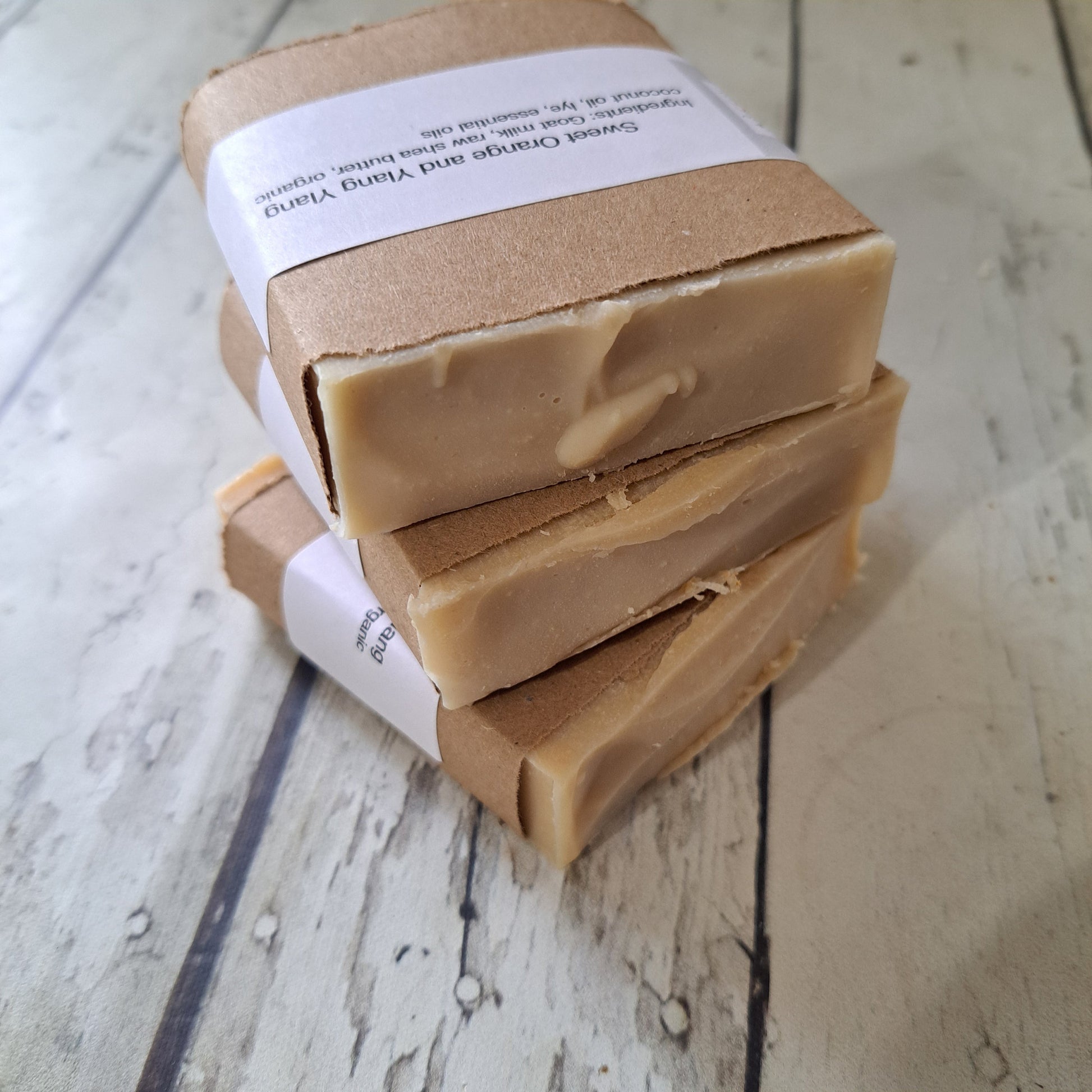 Handmade Goat Milk Soap Sweet Orange Ylang Ylang