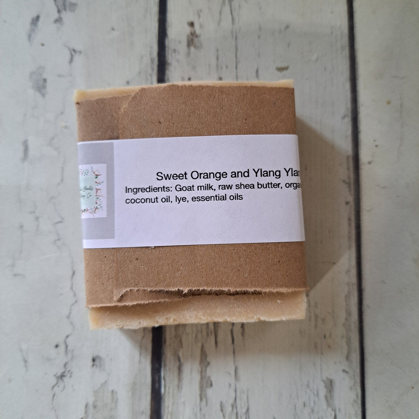 Handmade Goat Milk Soap Geranium Ylang Ylang